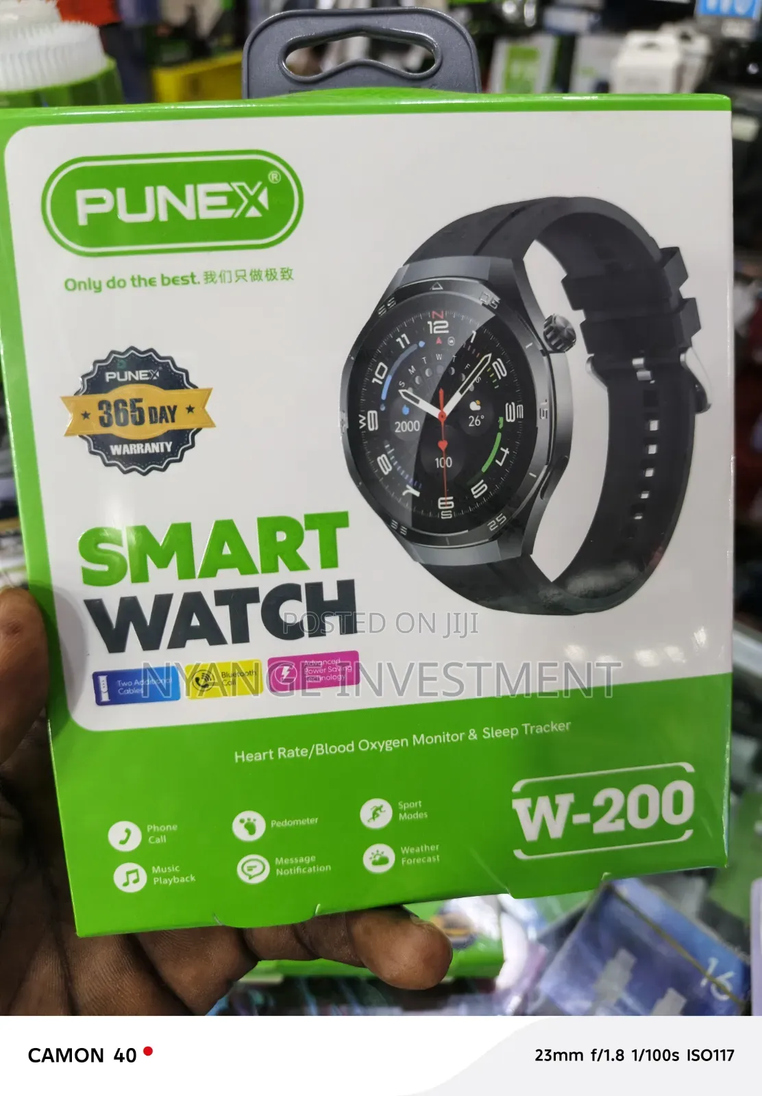Punex W-200 Is a Budget-Friendly Round Smart Watch