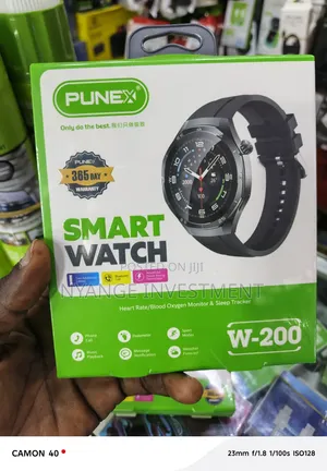 Punex W-200 Is a Budget-Friendly Round Smart Watch