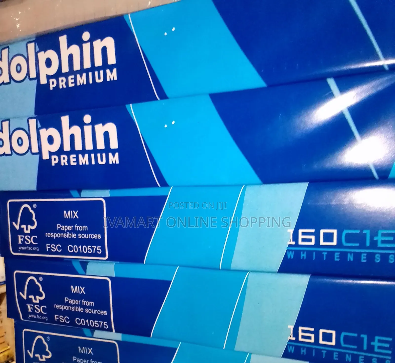 DOLPHIN Ream of Papers (500 Sheets) - Size A4