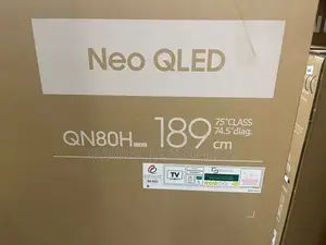 Samsung 75" Qn80h Neo Qled TV 2026 Model