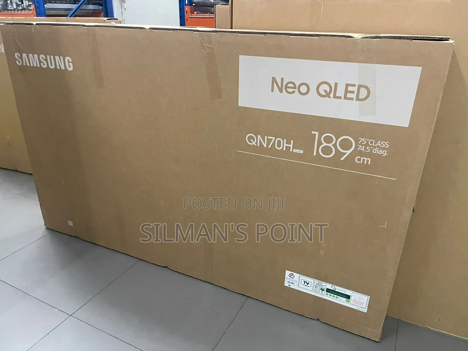 The New Samsung 75" Qn70h Neo Qled TV