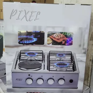 Pixel Table Gas Cooker 1 Electric + 3 Gas