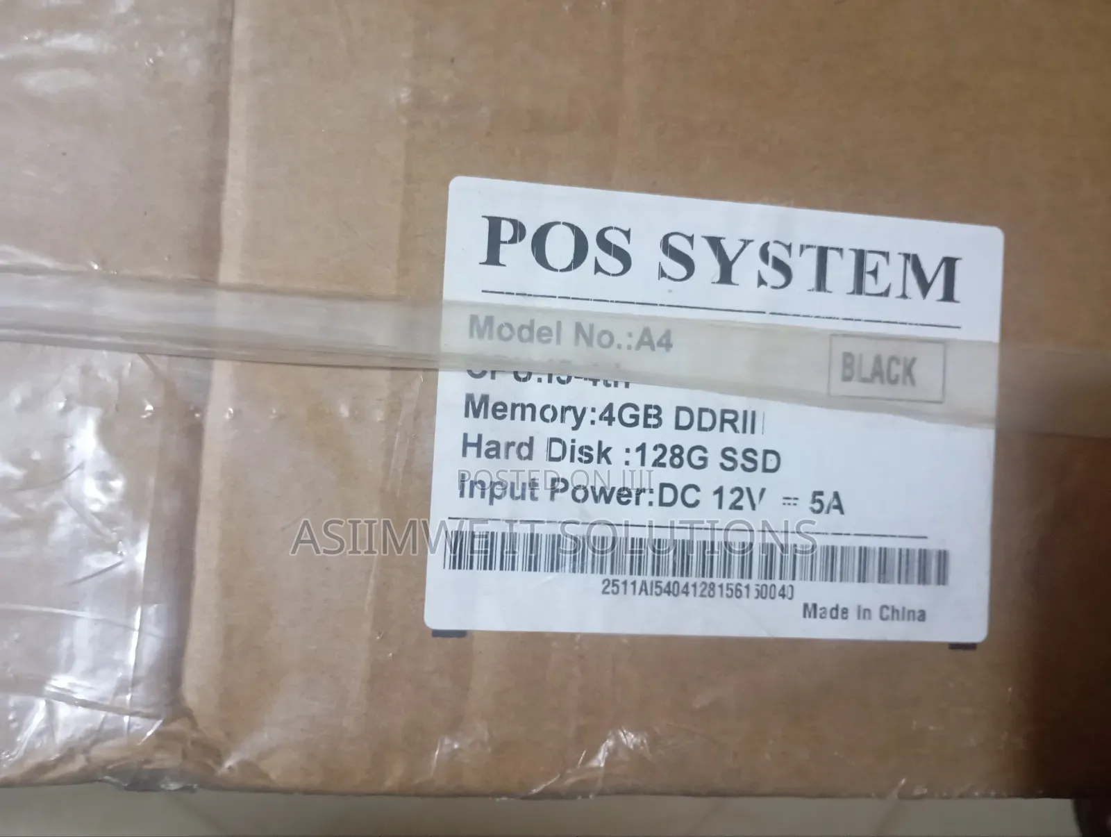 Pos Machine A4