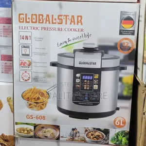 Global Star Electric Pressure Cooker 6l