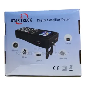 STAR TRECK Digital Satellite Meter / Finder - Supports Video Display