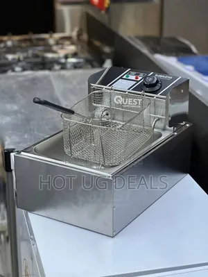 Globalstar 6 Litre GS-81A Electric Deep Fryer - 2500W - Silver