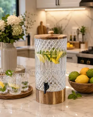 8L Wood Crafted Juice Dispenser