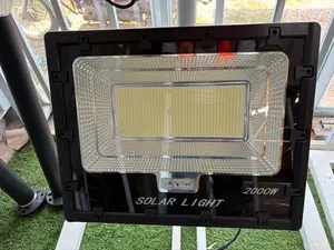 Premium ALLTOP 2000W Outdoor Solar Flood Light Pole and Wall Mounted
