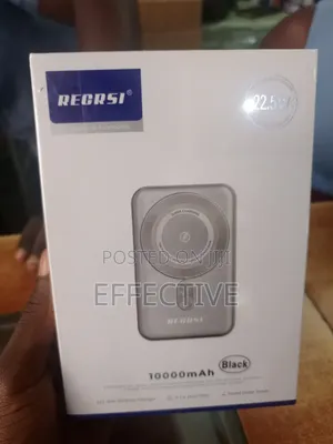 Magnetic Wireless Charging Power Bank.
