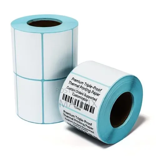 Thermal Printer Barcode Label Stickers - 38mm by 25mm