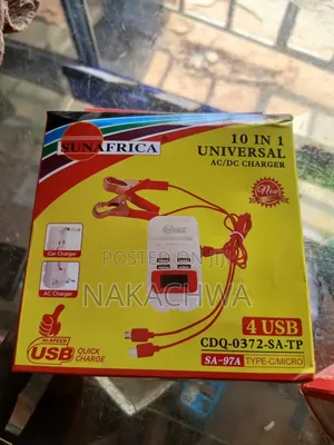 Sun Africa 10 in 1 Universal Charger