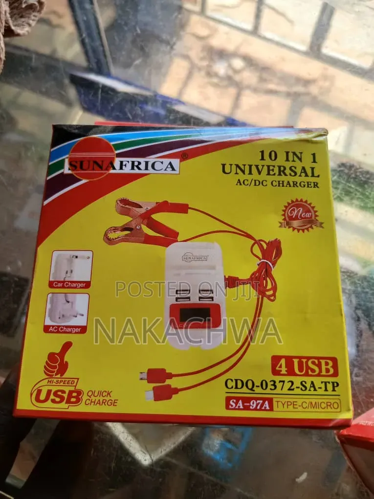 Sun Africa 10 in 1 Universal Charger
