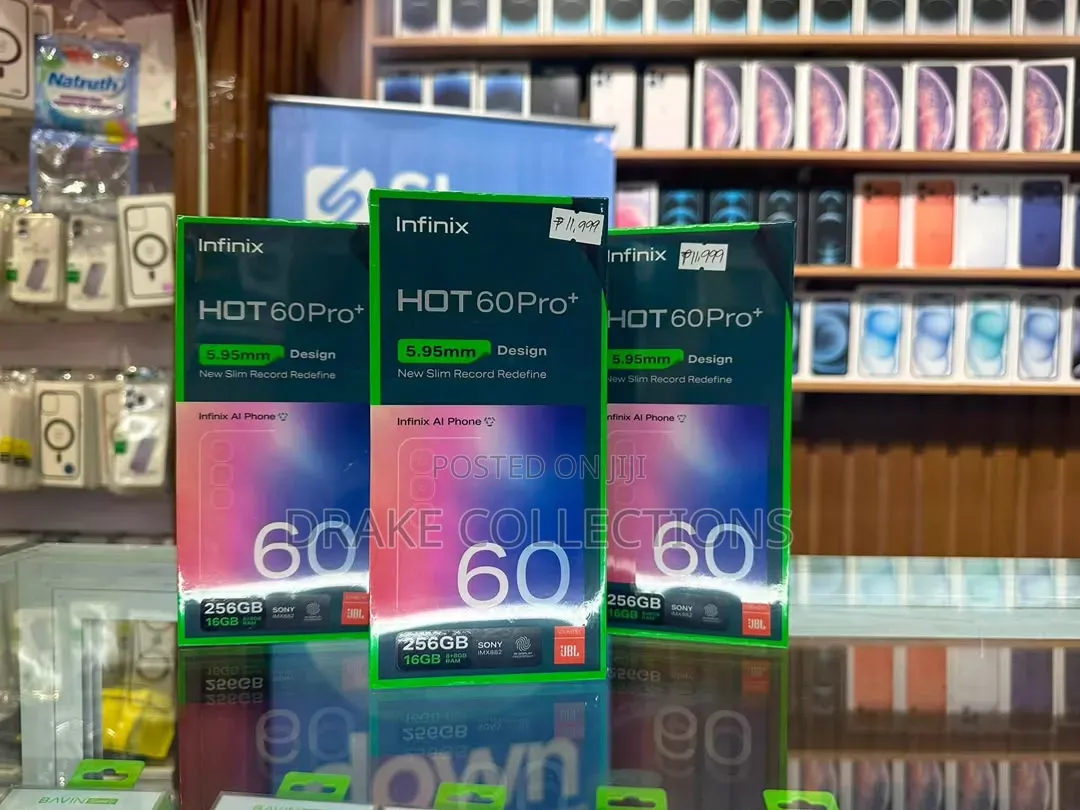 New Infinix Hot 60 Pro+ 256 GB Gray