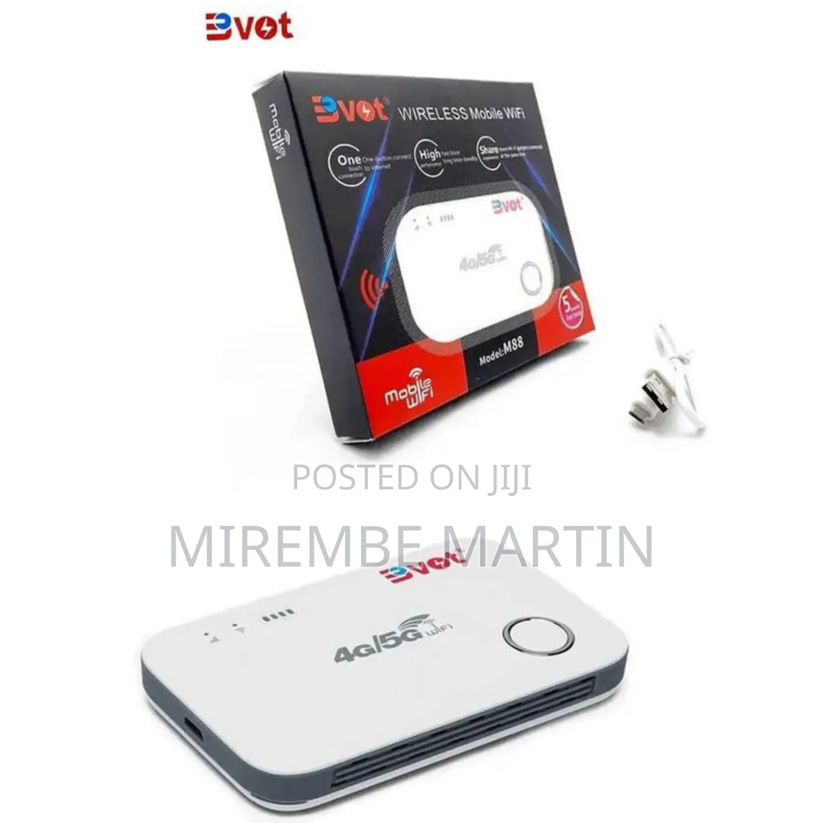BVOT Portable Wireless Mobile WiFi Router M88 Unlocked Pocket Router