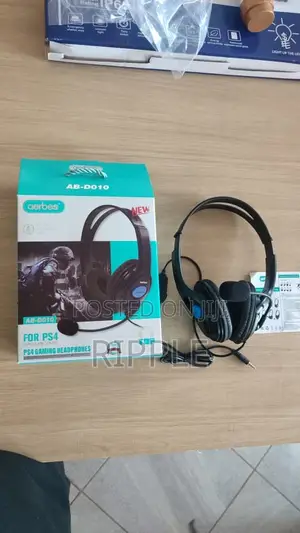 Aerbes PS4 Wired Gaming Headphones With Microphone AB-D010
