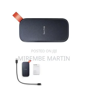 Sandisk 1TB Portable SSD - Up to 520mb/S, USB-C, USB 3.2 Gen 2 -