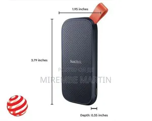 Sandisk 1TB Portable SSD - Up to 520mb/S, USB-C, USB 3.2 Gen 2 -