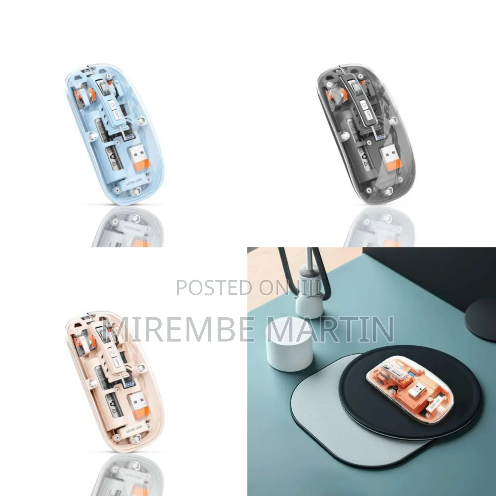 Green Lion Wireless Bluetooth Transparent