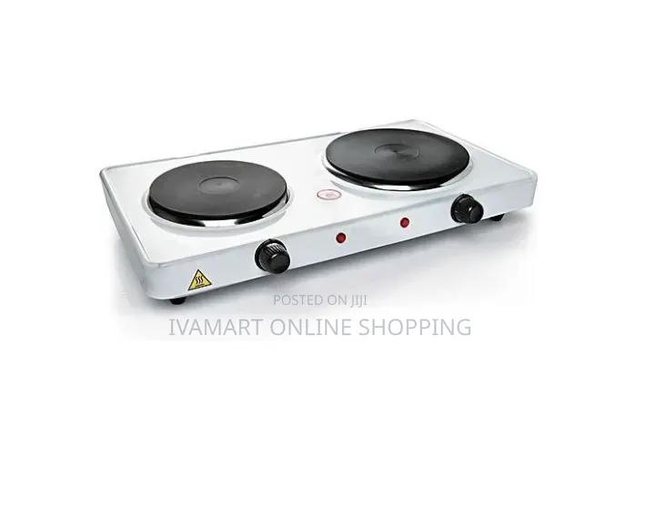 Double Electric Solid Hot Plate - 2 Burners