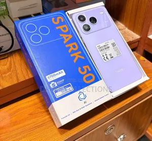 New Tecno Spark 50 128 GB Purple