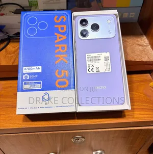 New Tecno Spark 50 128 GB Purple