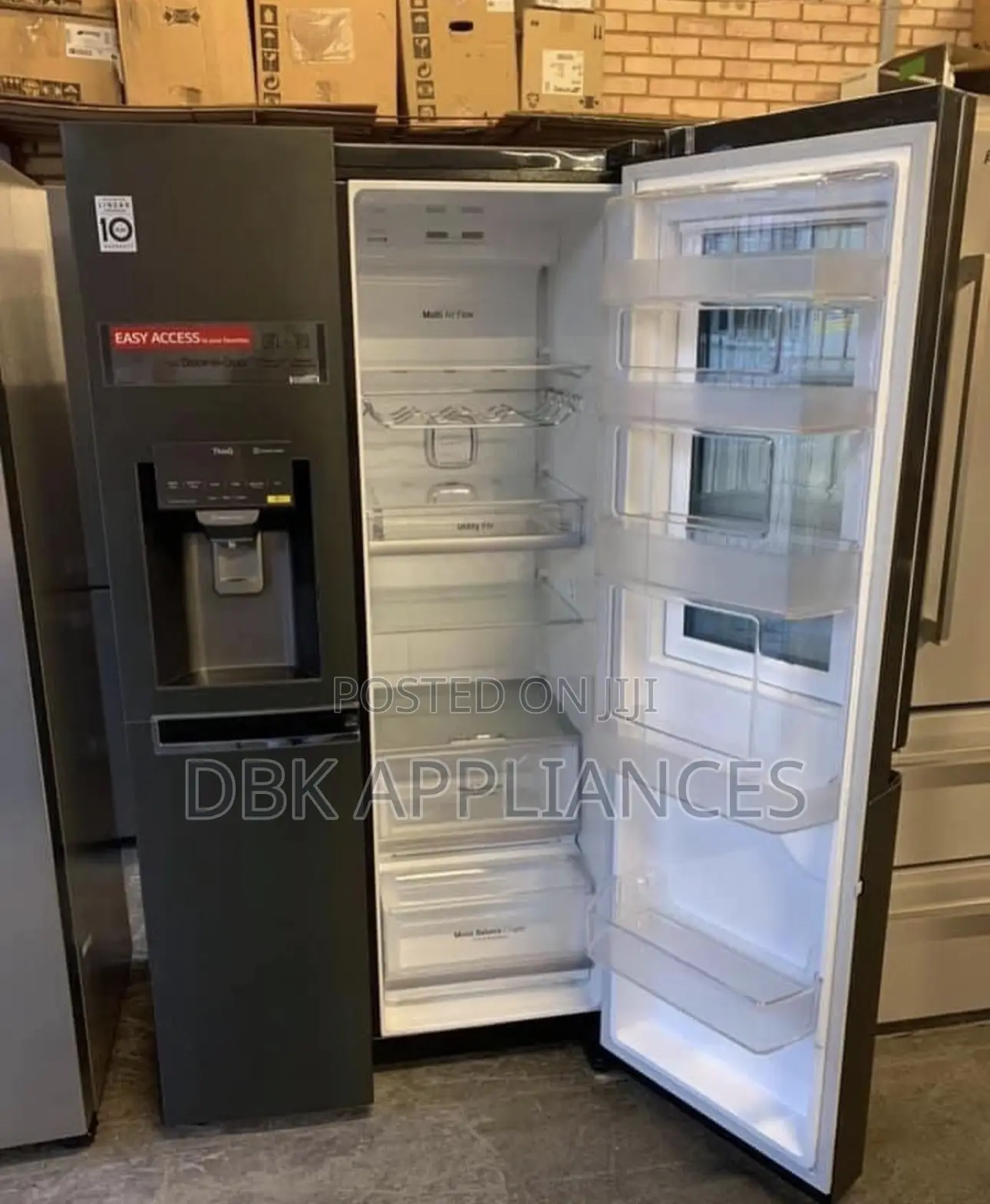 LG Knock Twice,See Inside Side by Side Refrigerator