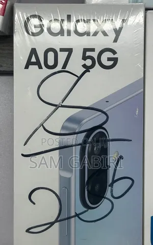 New Samsung Galaxy A07 5G 128 GB Blue
