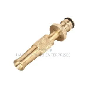 Brass Garden Hose Quick Connect Fittings and Nozzle Set