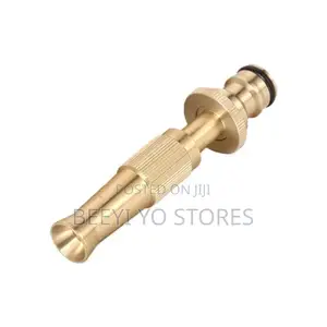 Brass Garden Hose Quick Connect Fittings and Nozzle Set