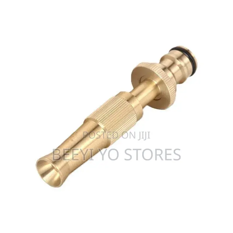 Brass Garden Hose Quick Connect Fittings and Nozzle Set