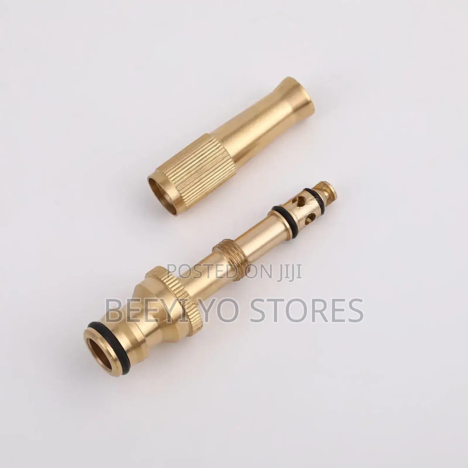 Brass Garden Hose Quick Connect Fittings and Nozzle Set