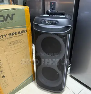Digiwave DW-PS5019, an 80W Dual 8-Inch Rechargeable Party Speaker