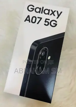 New Samsung Galaxy A07 5G 128 GB Black