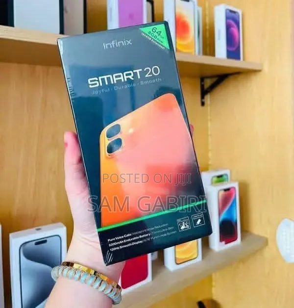New Infinix Smart 20 128 GB Silver