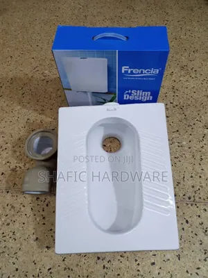 Squatting Pan Heavy Duty With Plastic Cristian Press Frencia