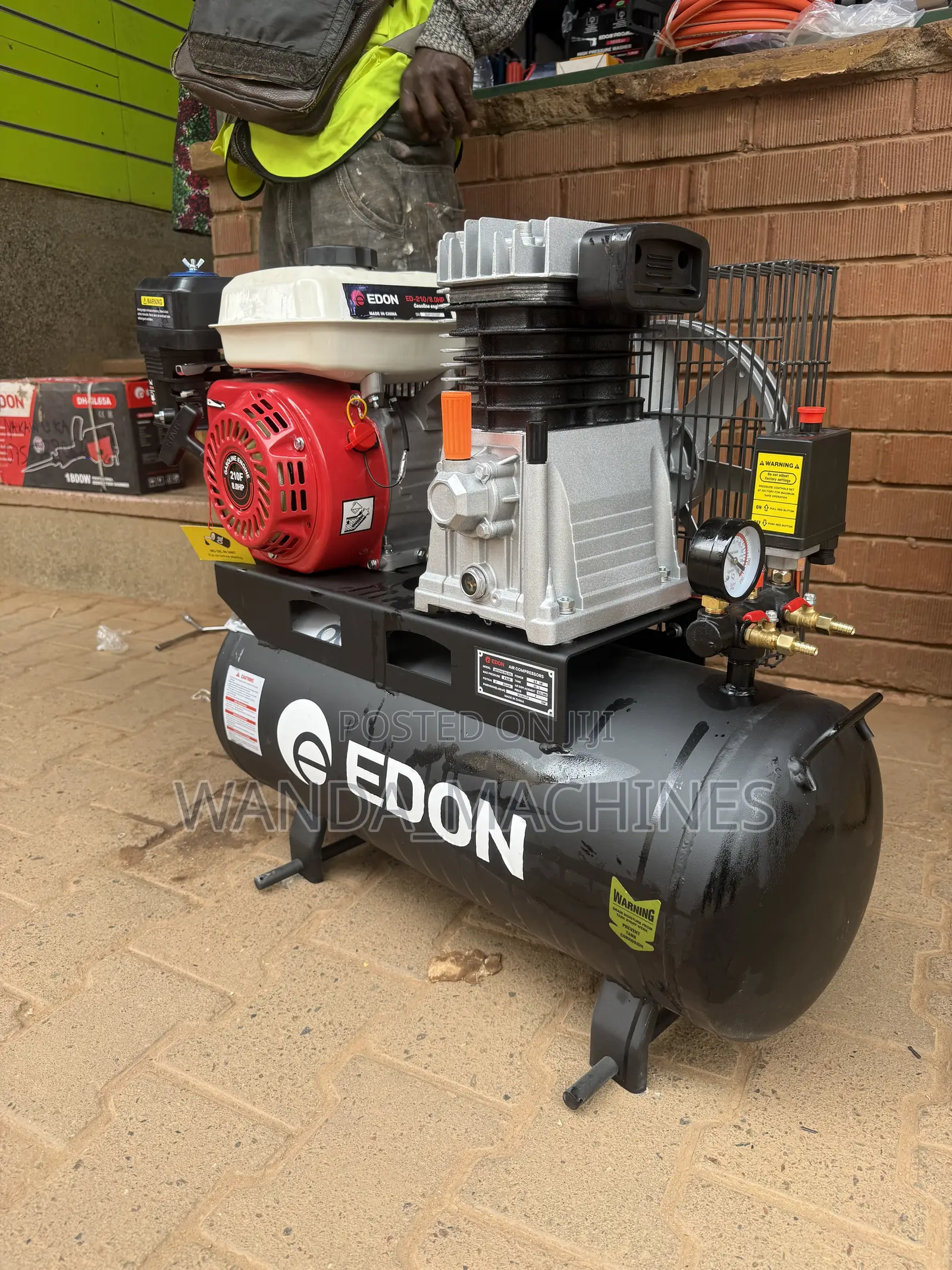 Petrol Air Compressor 50L Edon Brand