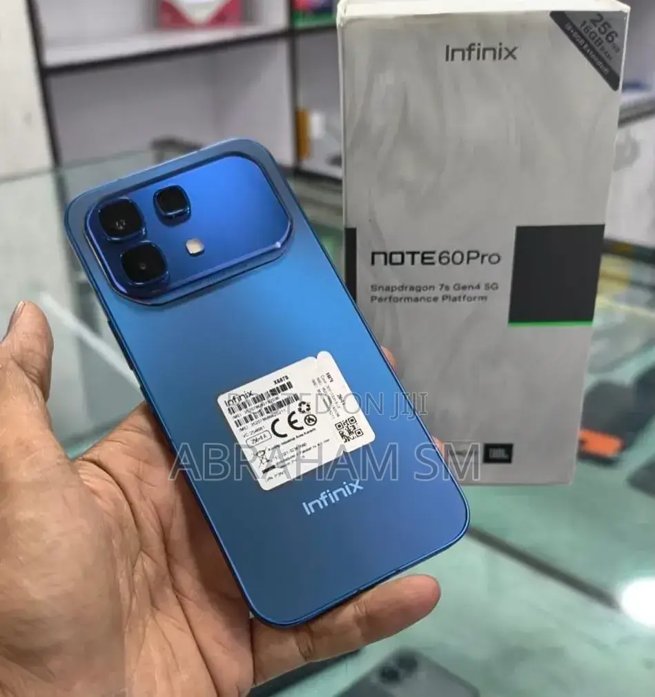 New Infinix Note 60 Pro 256 GB Blue