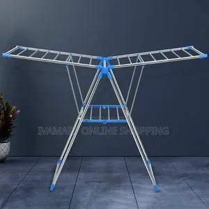 Foldable Stainless Steel Clothes Drying Rack