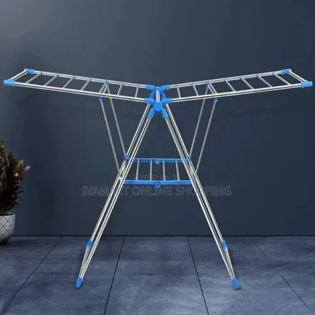Foldable Stainless Steel Clothes Drying Rack
