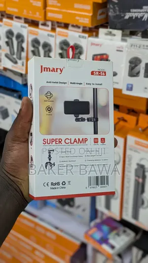 Jmary SR-56 Super Clamp Is a Versatile Mounting Accessory
