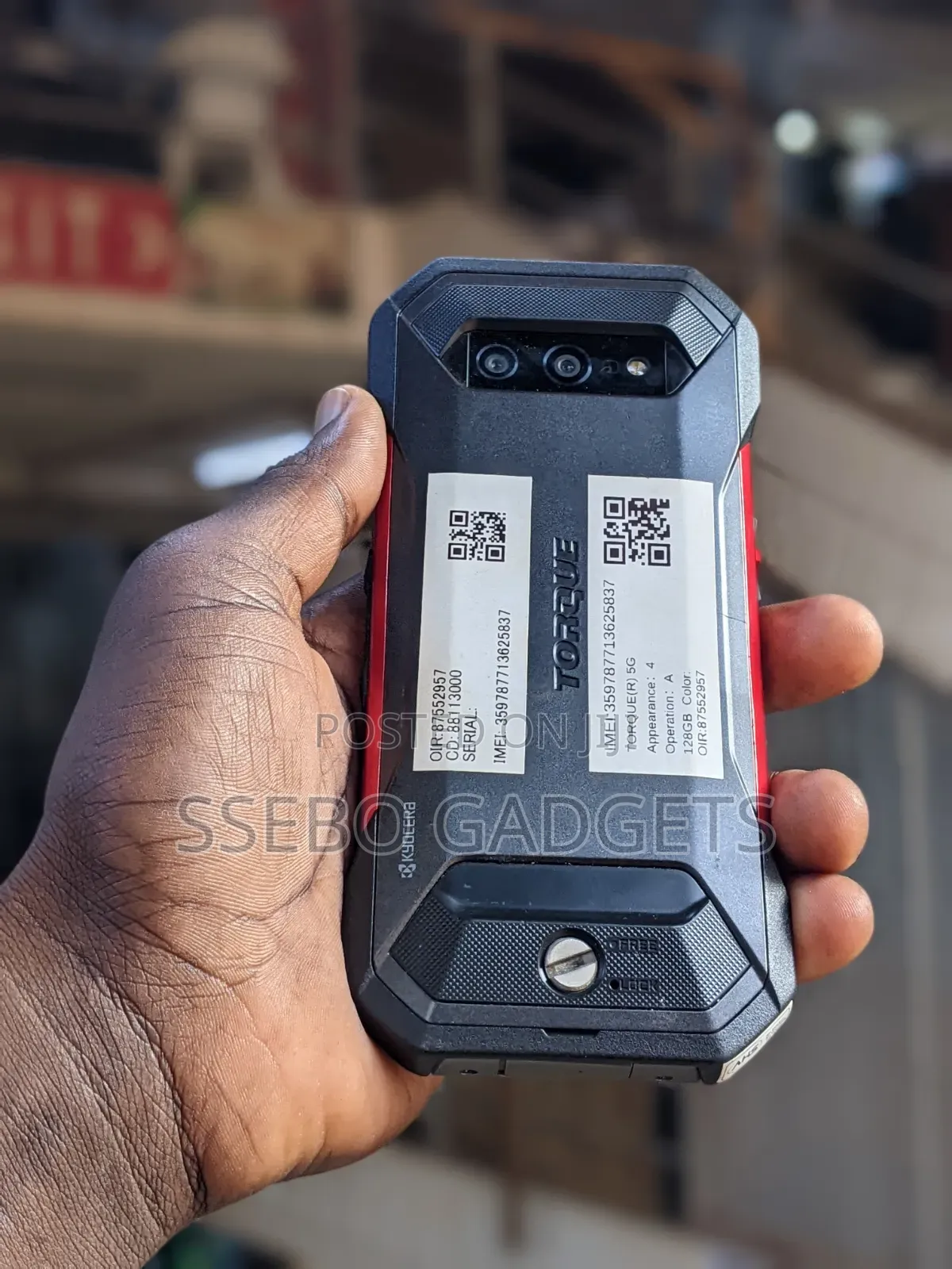 Kyocera Torque 5G 128 GB Black