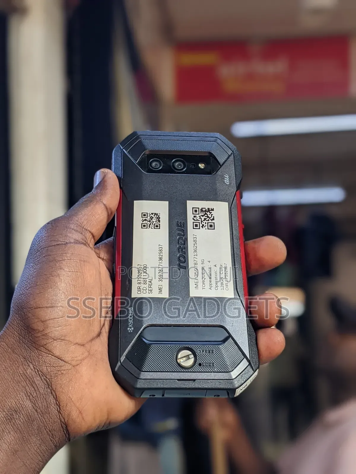 Kyocera Torque 5G 128 GB Red