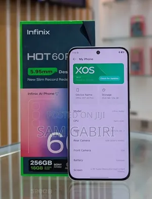 New Infinix Hot 60 Pro+ 256 GB White