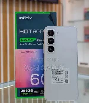 New Infinix Hot 60 Pro+ 256 GB White