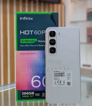 New Infinix Hot 60 Pro+ 256 GB White