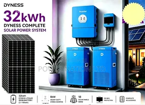 32kwh 12kva 48v Dyness Hybrid Solar System
