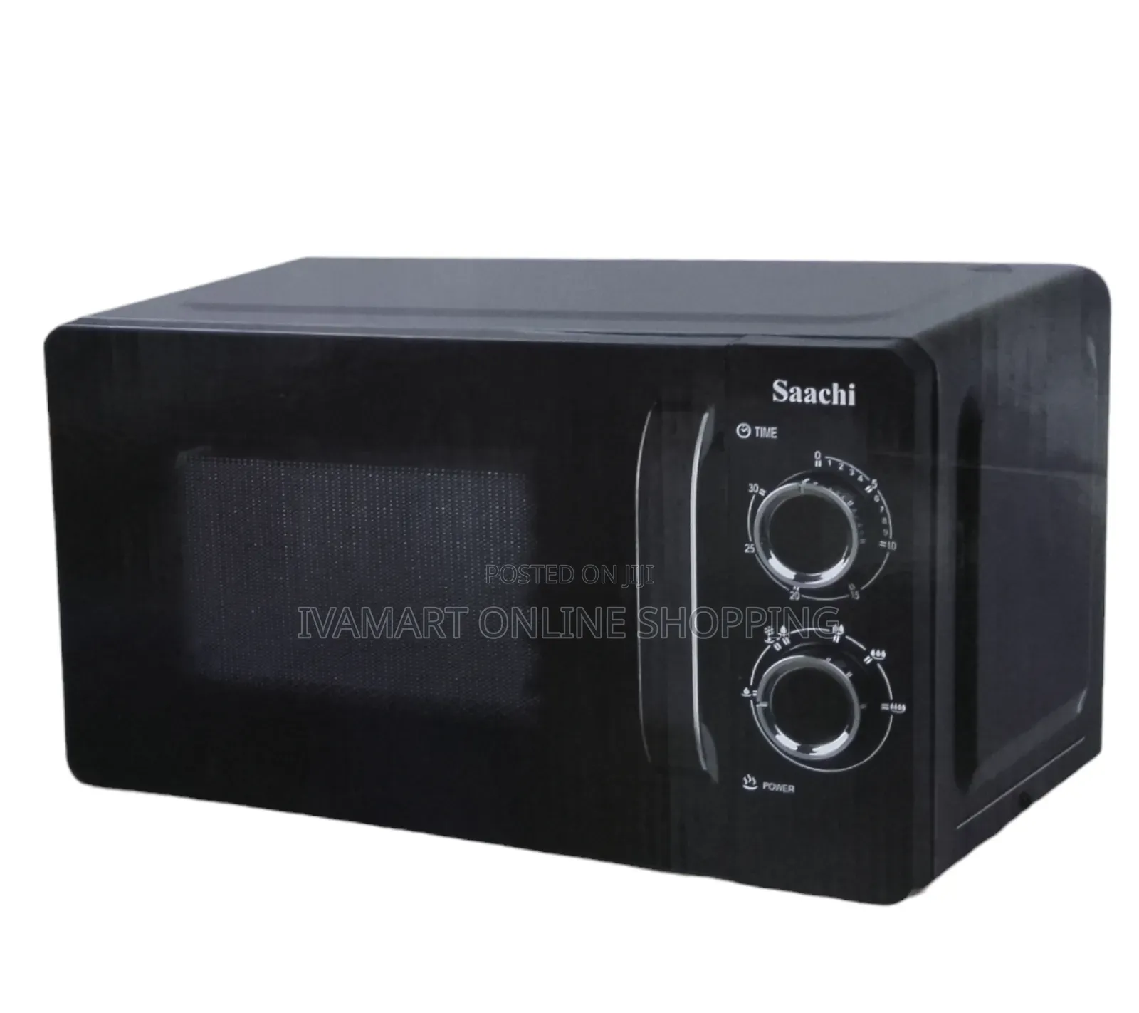 Saachi 20L Manual Microwave Oven – 6 Power Levels, 12 Months Warranty
