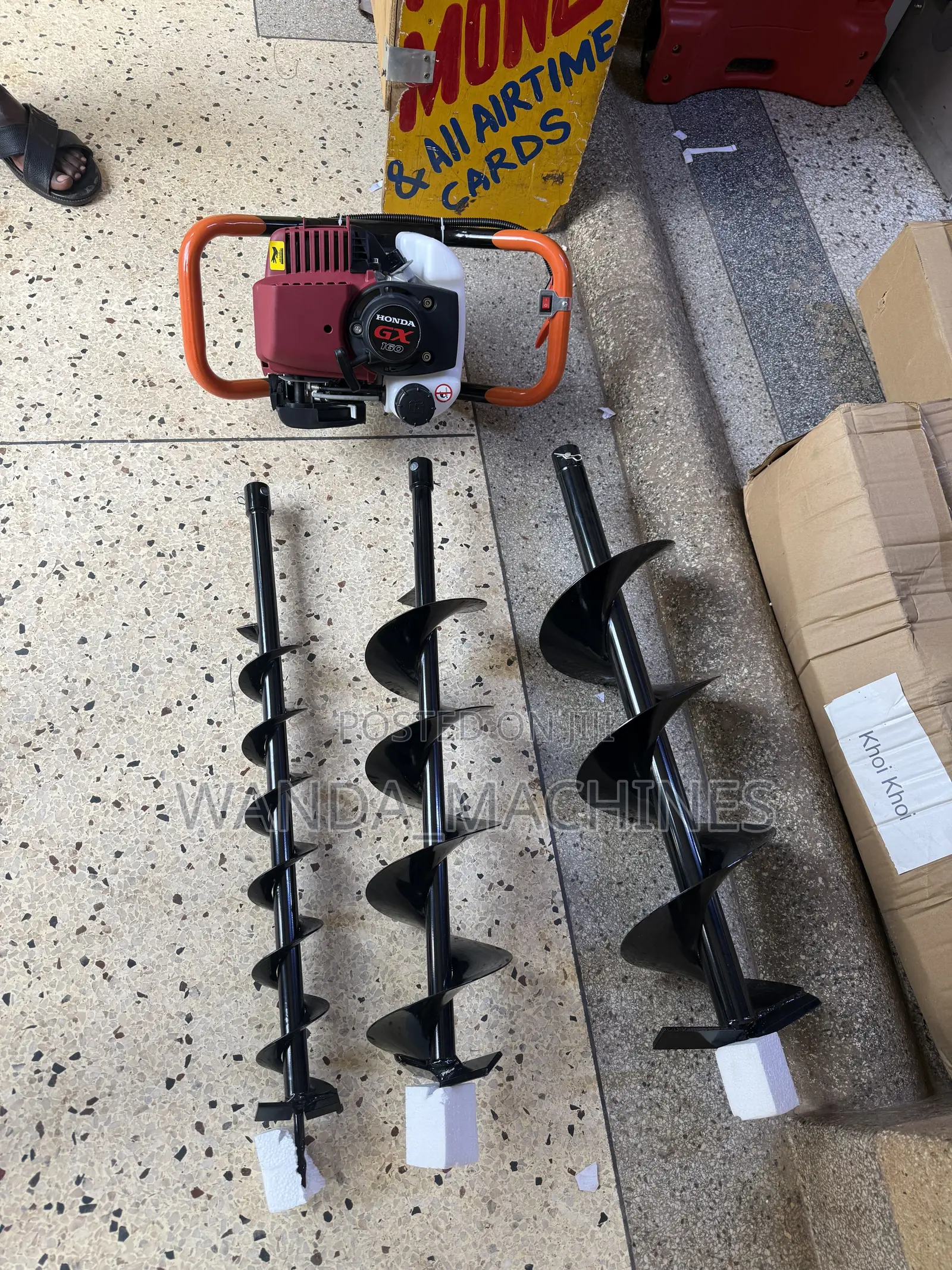 Earth Auger Machine