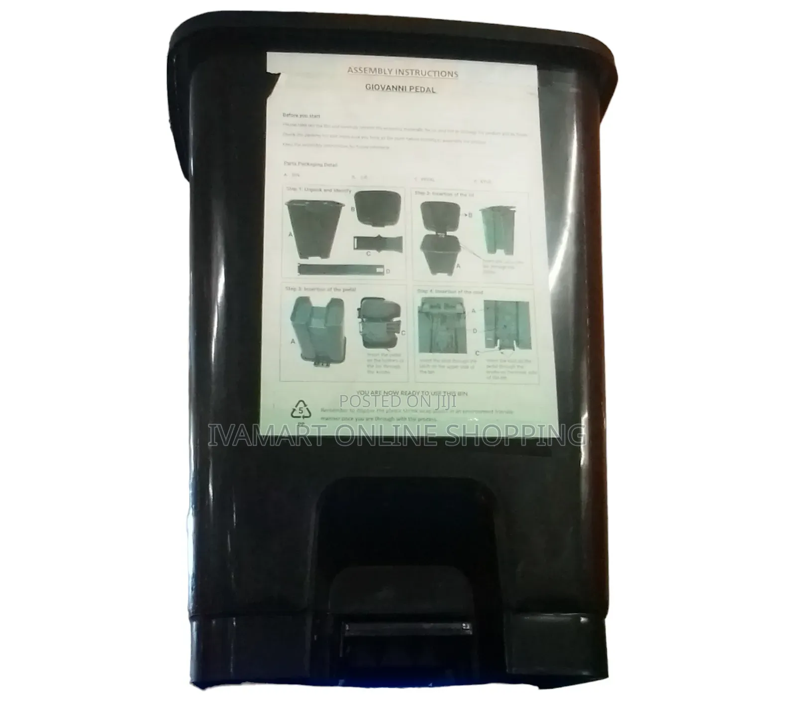 Foot Step Waste Bin - 30 Litres Capacity