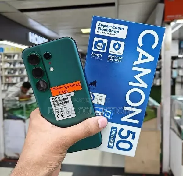 New Tecno Camon 50 Ultra 512 GB Green